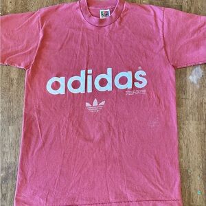 90s adidas trefoil Logo Single Stitch T-Shirt